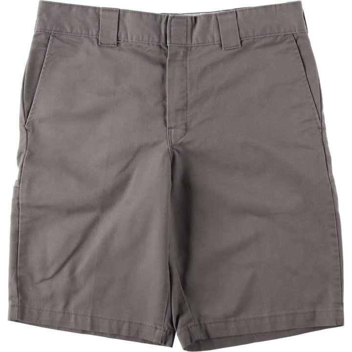 Dickies Relaxed Fit Work Shorts, Half Pants, Men's, W35 equivalent polyester gray type Vintage Second Hand