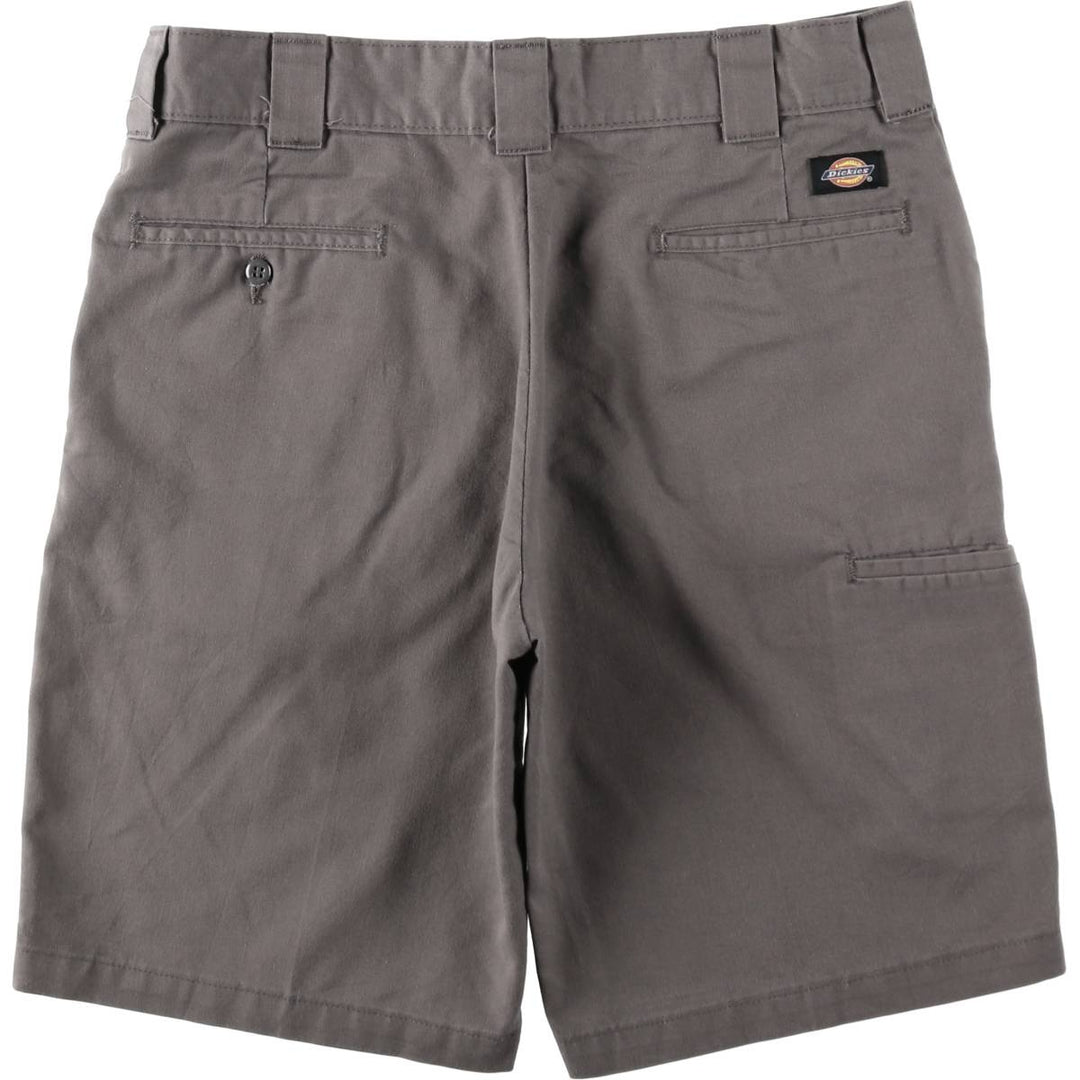 Dickies Relaxed Fit Work Shorts, Half Pants, Men's, W35 equivalent polyester gray type Vintage Second Hand