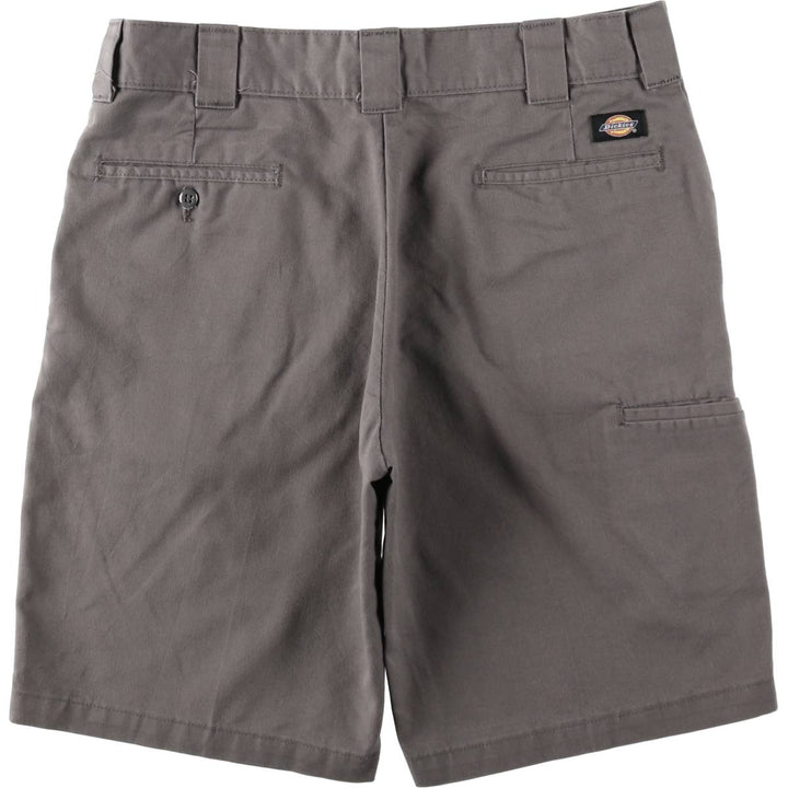Dickies Relaxed Fit Work Shorts, Half Pants, Men's, W35 equivalent polyester gray type Vintage Second Hand
