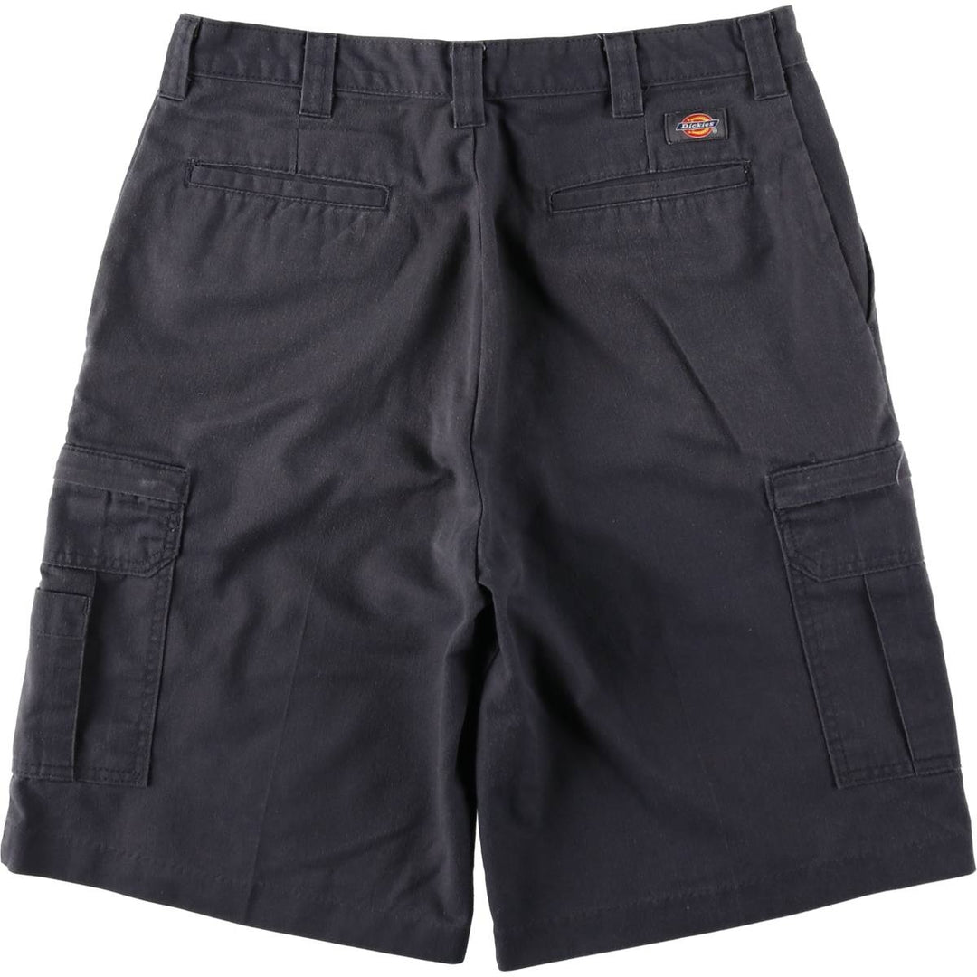 Dickies cargo shorts, men's size W34 (approx.) polyester Charcoal Vintage Second Hand