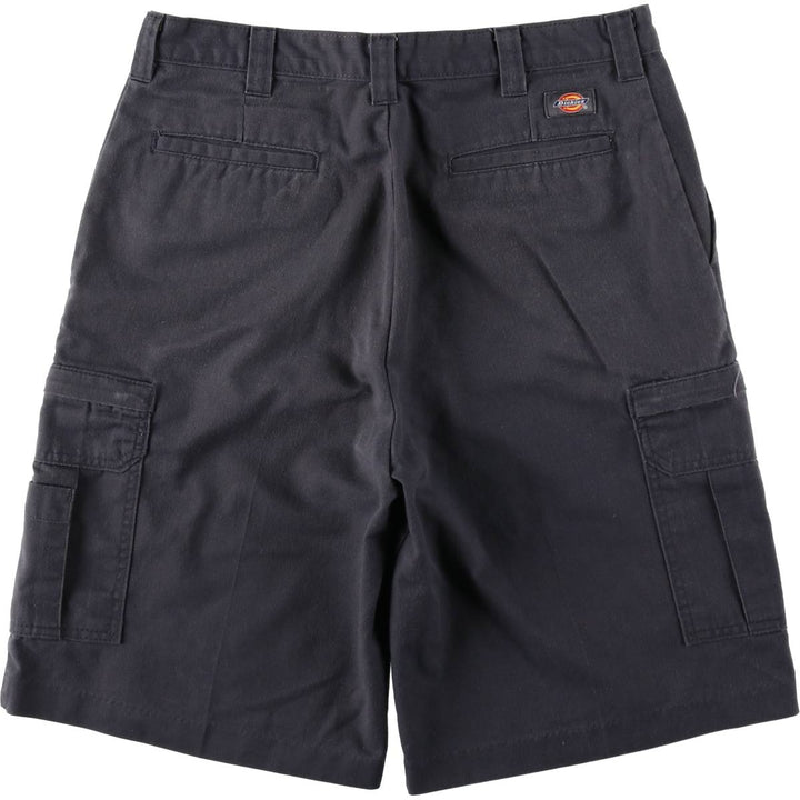 Dickies cargo shorts, men's size W34 (approx.) polyester Charcoal Vintage Second Hand