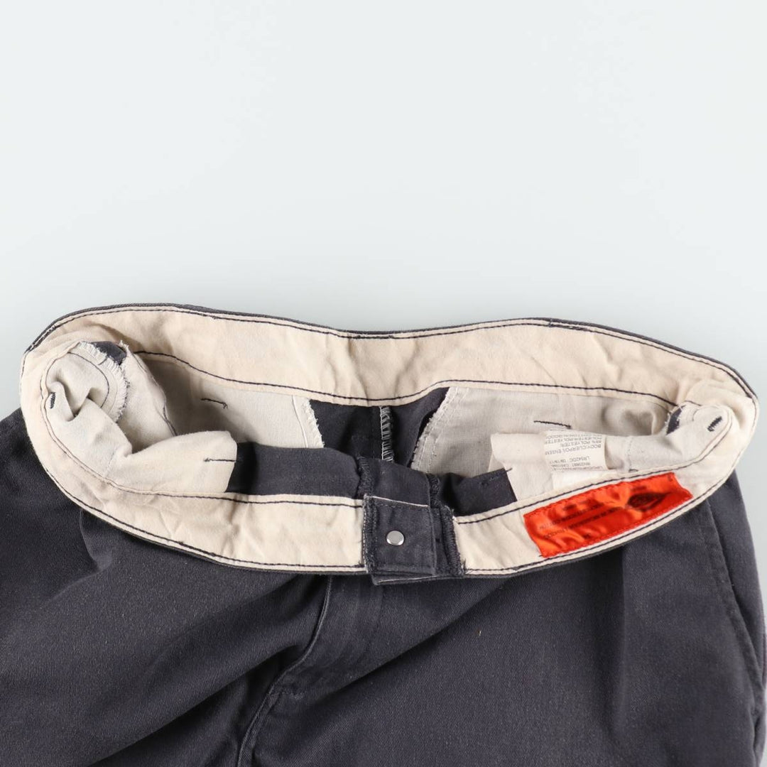 Dickies cargo shorts, men's size W34 (approx.) polyester Charcoal Vintage Second Hand