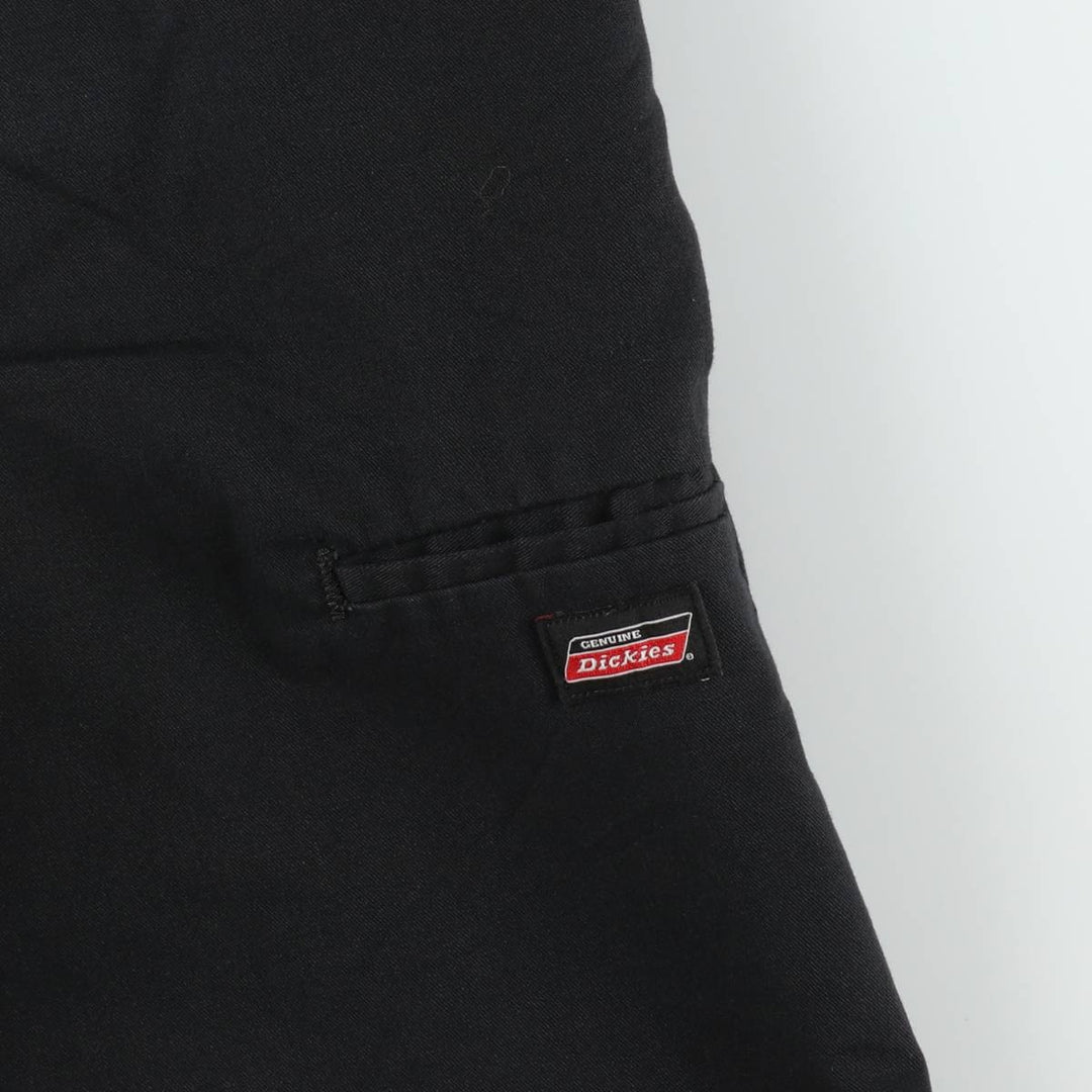 Dickies Work Shorts, Half Pants, Men's, W34 equivalent polyester black type Vintage Second Hand