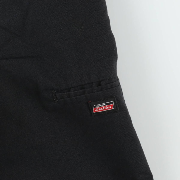 Dickies Work Shorts, Half Pants, Men's, W34 equivalent polyester black type Vintage Second Hand