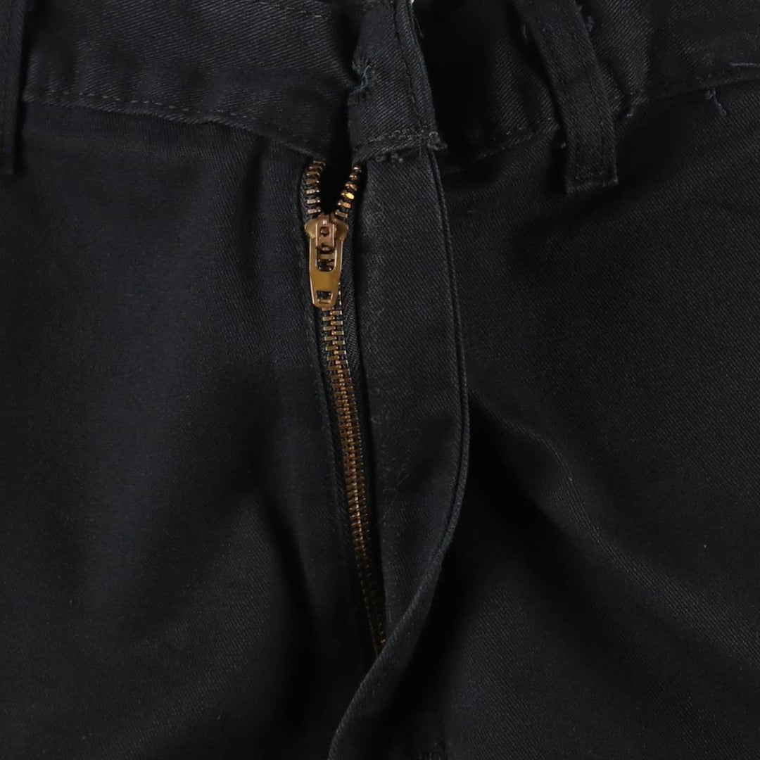 Dickies Work Shorts, Half Pants, Men's, W34 equivalent polyester black type Vintage Second Hand