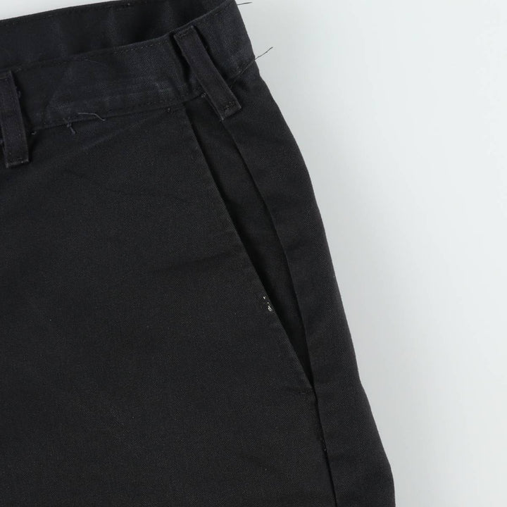 Dickies Work Shorts, Half Pants, Men's, W34 equivalent polyester black type Vintage Second Hand