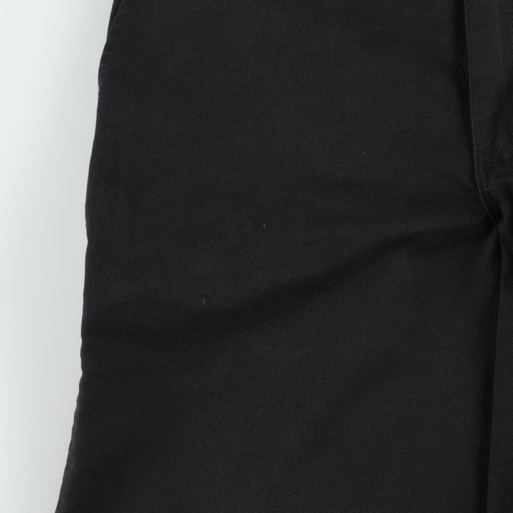 Dickies Work Shorts, Half Pants, Men's, W34 equivalent polyester black type Vintage Second Hand