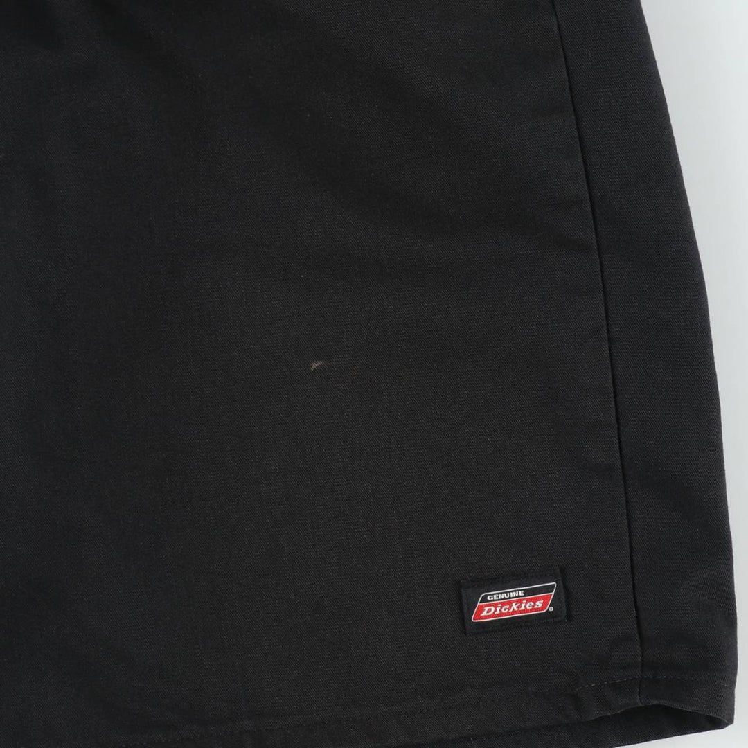 Dickies Work Shorts, Half Pants, Men's, W34 equivalent polyester black type Vintage Second Hand
