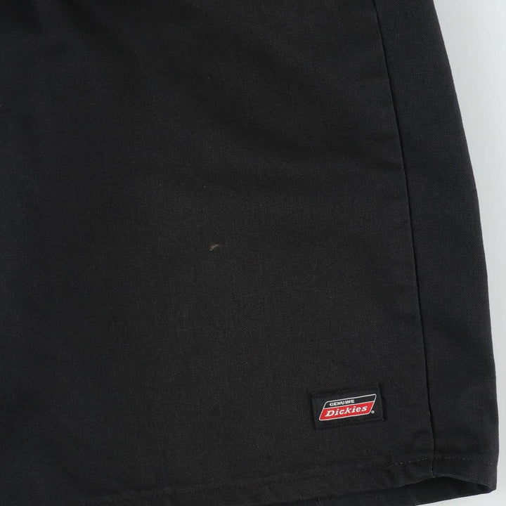 Dickies Work Shorts, Half Pants, Men's, W34 equivalent polyester black type Vintage Second Hand