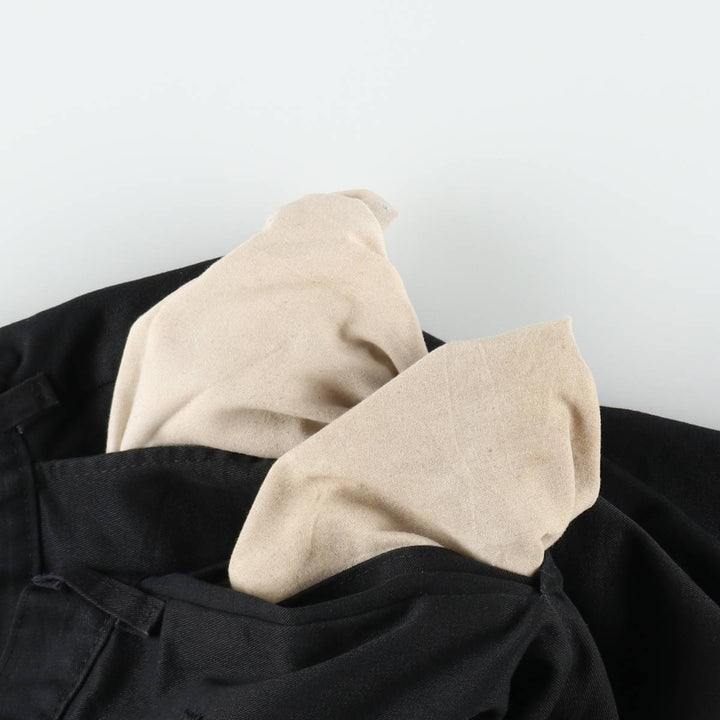 Dickies Work Shorts, Half Pants, Men's, W34 equivalent polyester black type Vintage Second Hand
