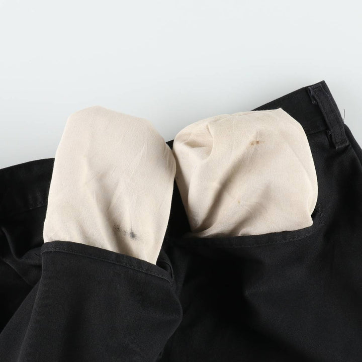 Dickies Work Shorts, Half Pants, Men's, W34 equivalent polyester black type Vintage Second Hand