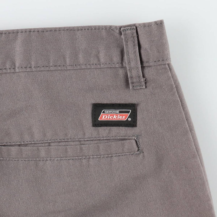 Dickies Work Shorts, Half Pants, Men's, W35 equivalent polyester gray type Vintage Second Hand
