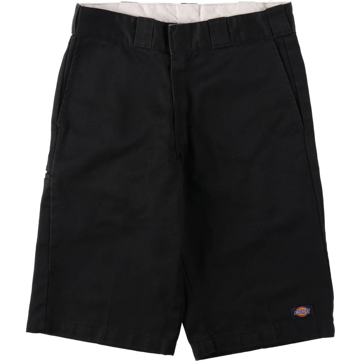 Dickies Work Shorts, Half Pants, Men's, W30 equivalent polyester black type Vintage Second Hand