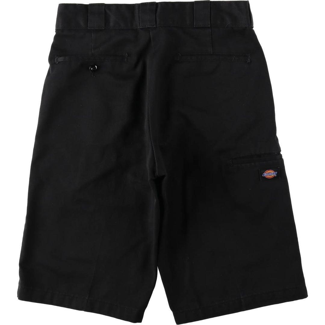Dickies Work Shorts, Half Pants, Men's, W30 equivalent polyester black type Vintage Second Hand