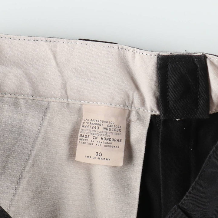 Dickies Work Shorts, Half Pants, Men's, W30 equivalent polyester black type Vintage Second Hand