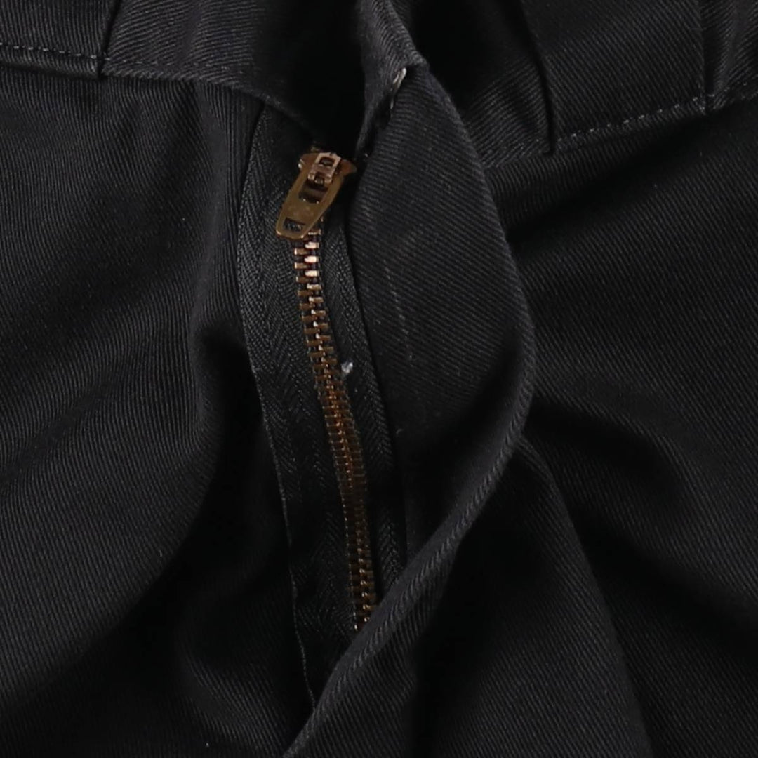 Dickies Work Shorts, Half Pants, Men's, W30 equivalent polyester black type Vintage Second Hand
