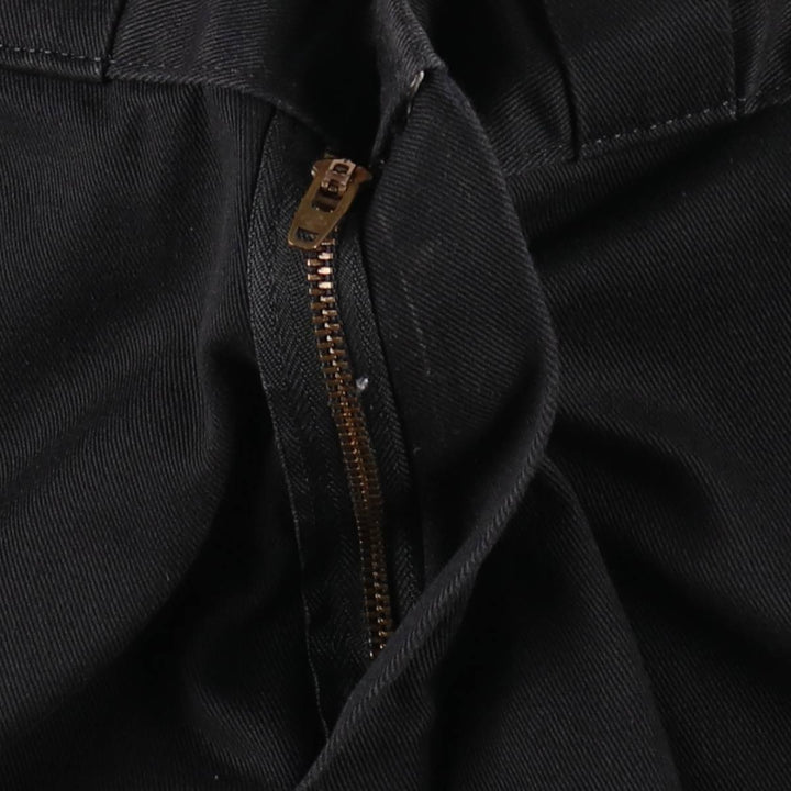 Dickies Work Shorts, Half Pants, Men's, W30 equivalent polyester black type Vintage Second Hand