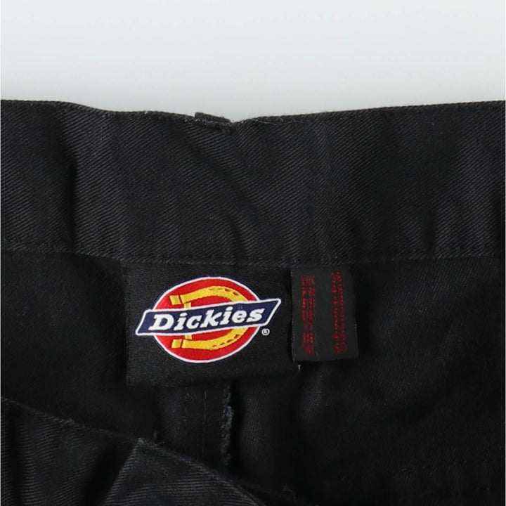 Dickies cargo shorts, half pants, men's size w36 polyester black type Vintage Second Hand