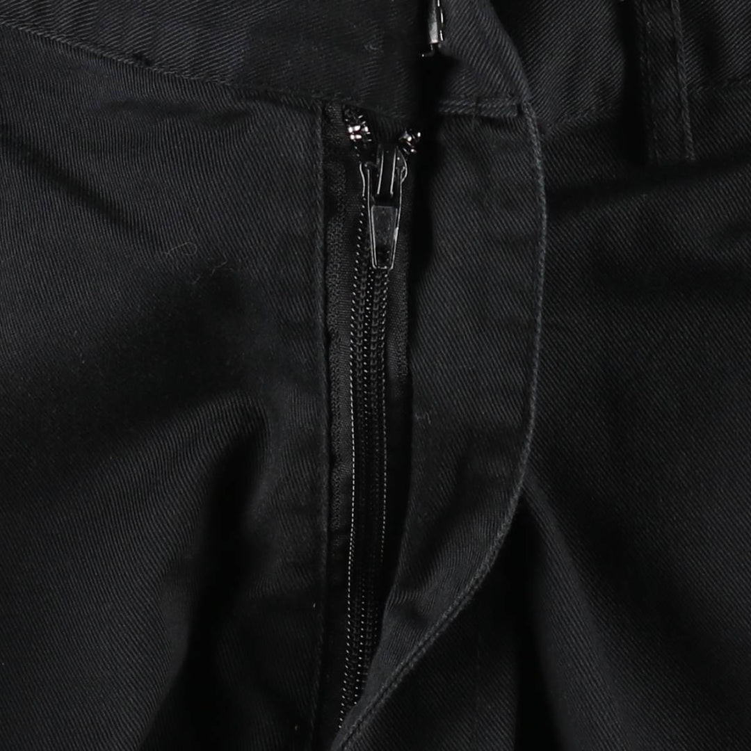 Dickies cargo shorts, half pants, men's size w36 polyester black type Vintage Second Hand