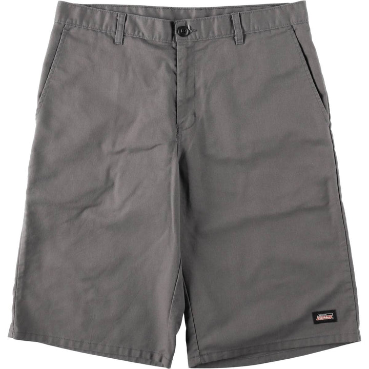 Dickies Work Shorts, Half Pants, Men's, W35 equivalent unclear gray type Vintage Second Hand