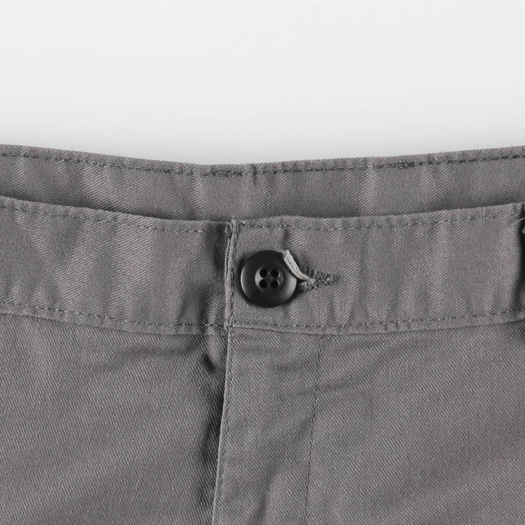 Dickies Work Shorts, Half Pants, Men's, W35 equivalent unclear gray type Vintage Second Hand