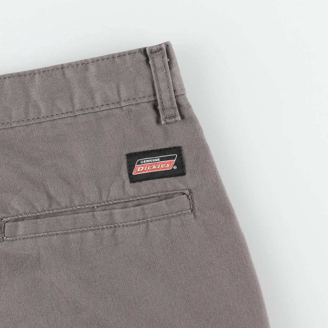 Dickies Work Shorts, Half Pants, Men's, W36 equivalent polyester gray type Vintage Second Hand