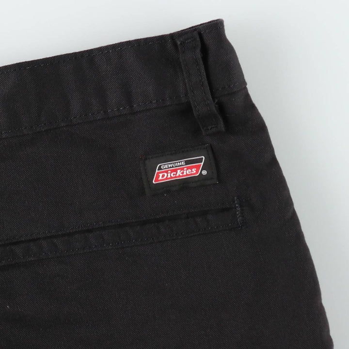 Dickies Work Shorts, Half Pants, Men's, W37 equivalent polyester black type Vintage Second Hand