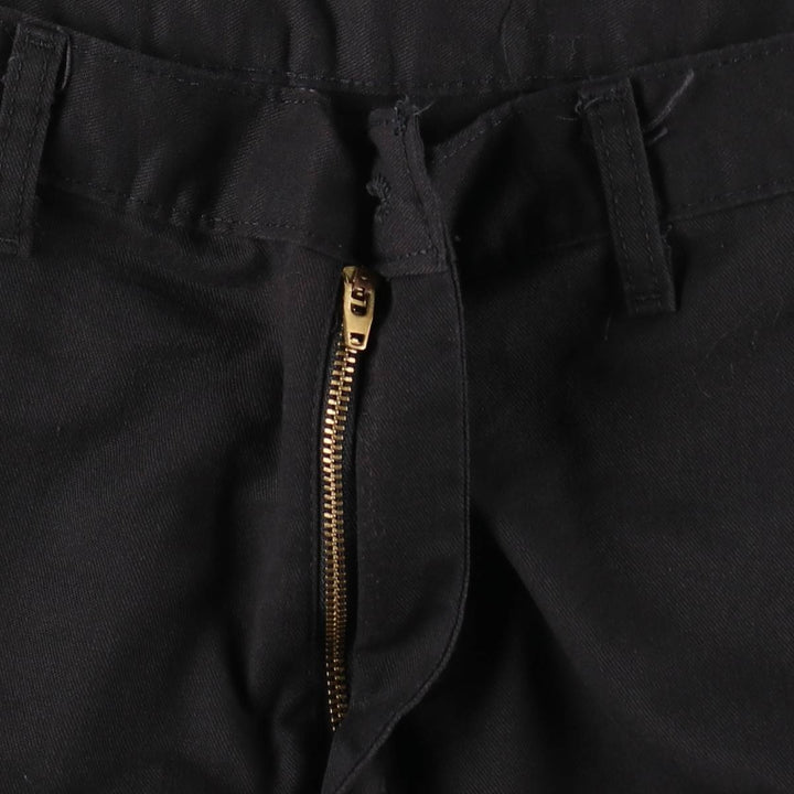 Dickies Work Shorts, Half Pants, Men's, W37 equivalent polyester black type Vintage Second Hand