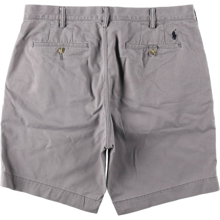 Ralph Lauren POLO RALPH LAUREN CLASSIC FIT 9 Chino Shorts (Men's W38 equivalent) cotton gray type Vintage Second Hand