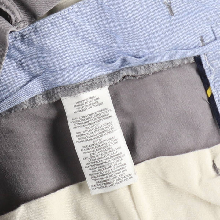 Ralph Lauren POLO RALPH LAUREN CLASSIC FIT 9 Chino Shorts (Men's W38 equivalent) cotton gray type Vintage Second Hand
