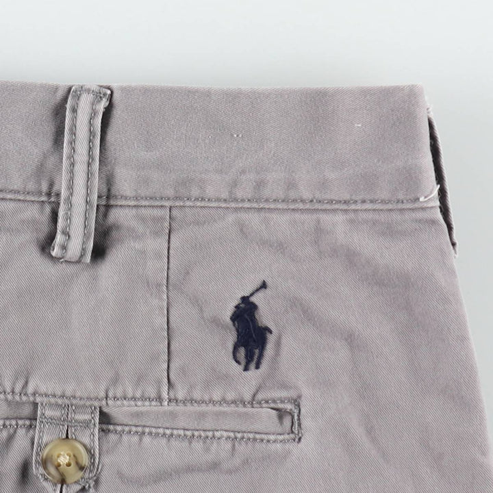 Ralph Lauren POLO RALPH LAUREN CLASSIC FIT 9 Chino Shorts (Men's W38 equivalent) cotton gray type Vintage Second Hand