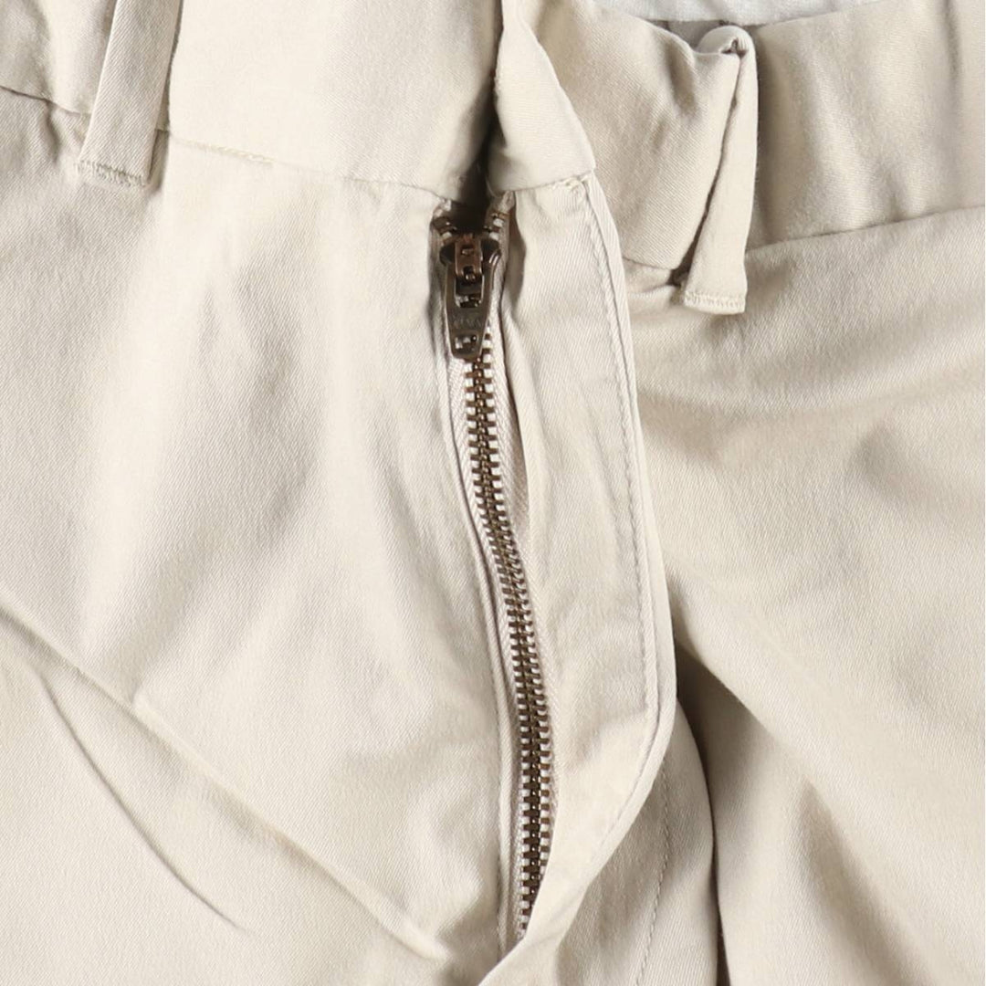 Ralph Lauren POLO GOLF chino shorts, men's size W35. cotton ivory Vintage Second Hand