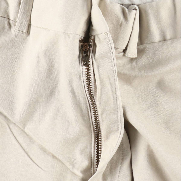 Ralph Lauren POLO GOLF chino shorts, men's size W35. cotton ivory Vintage Second Hand