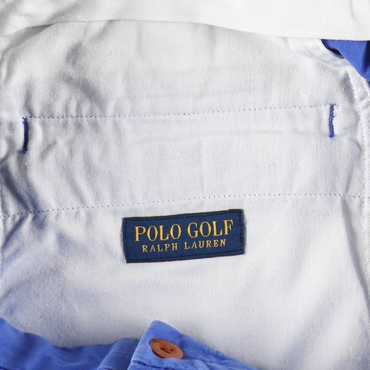 Ralph Lauren POLO GOLF Polo Golf Chino Shorts Short Pants Men's W36 cotton blue type Vintage Second Hand
