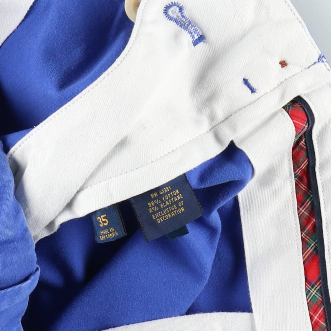 Ralph Lauren POLO GOLF Polo Golf Chino Shorts Short Pants Men's W36 cotton blue type Vintage Second Hand