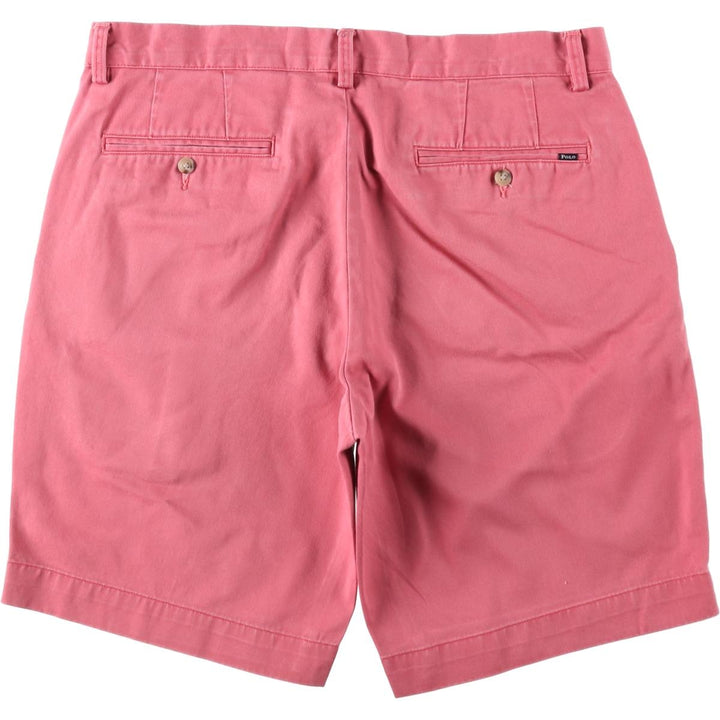 Ralph Lauren POLO RALPH LAUREN CLASSIC FIT 9 Chino Shorts (Men's W35 equivalent) cotton pink type Vintage Second Hand