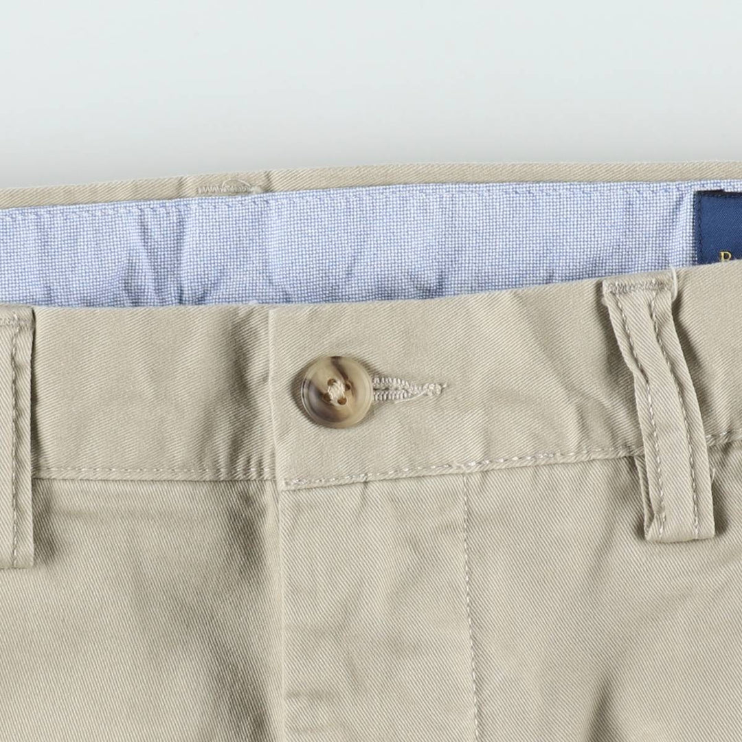 Ralph Lauren POLO RALPH LAUREN STRUTCH CLASSIC FIT Chino Shorts (Men's size W34 equivalent) cotton Beige type Vintage Second Hand