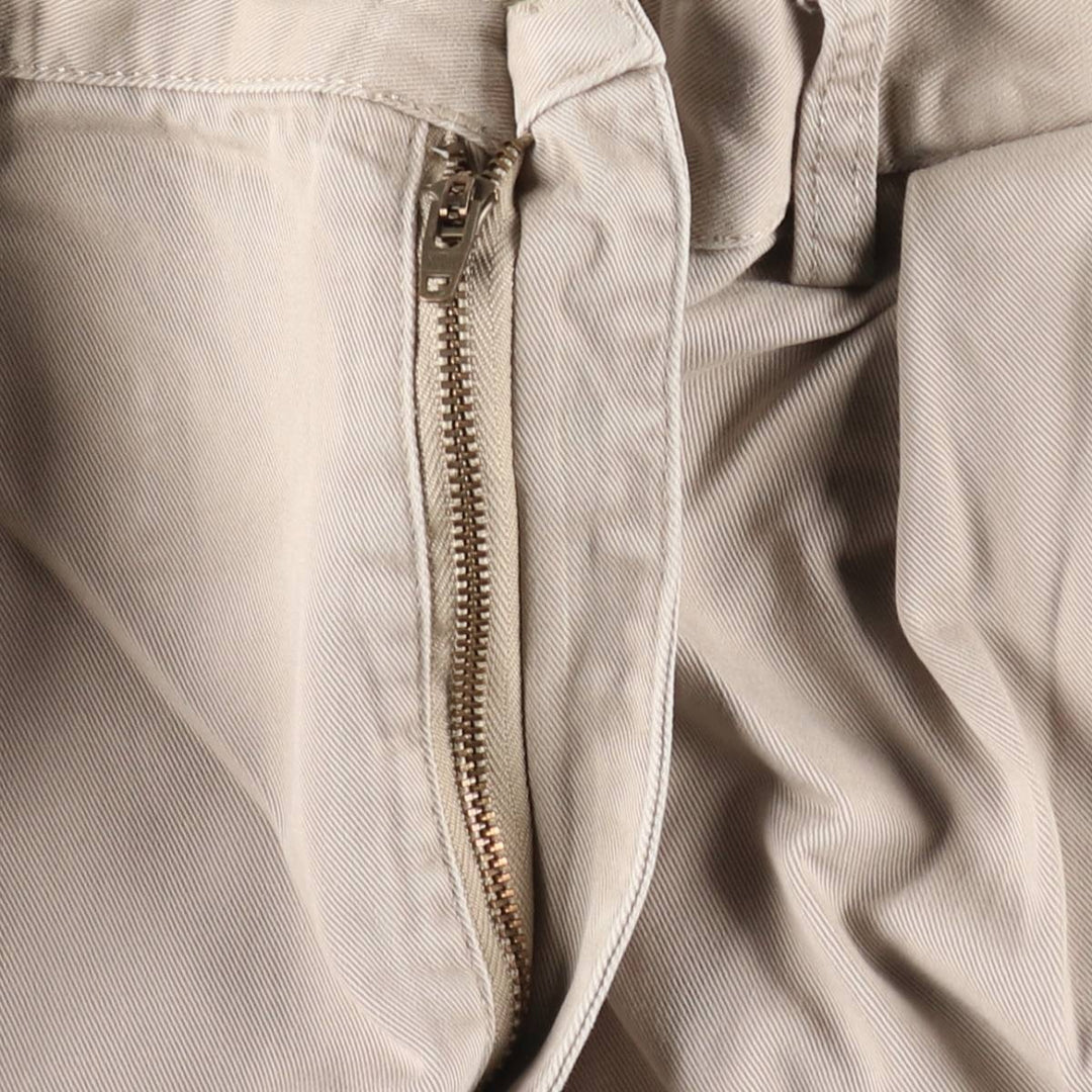 Ralph Lauren POLO by Ralph Lauren TYLER SHORT Two-pleat chino shorts, short pants, men's size W34 cotton Beige type Vintage Second Hand