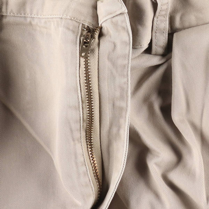 Ralph Lauren POLO by Ralph Lauren TYLER SHORT Two-pleat chino shorts, short pants, men's size W34 cotton Beige type Vintage Second Hand