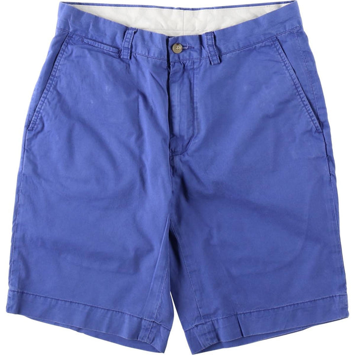 Ralph Lauren POLO by Ralph Lauren Chino Shorts Shorts Men's W30 equivalent cotton blue type Vintage Second Hand