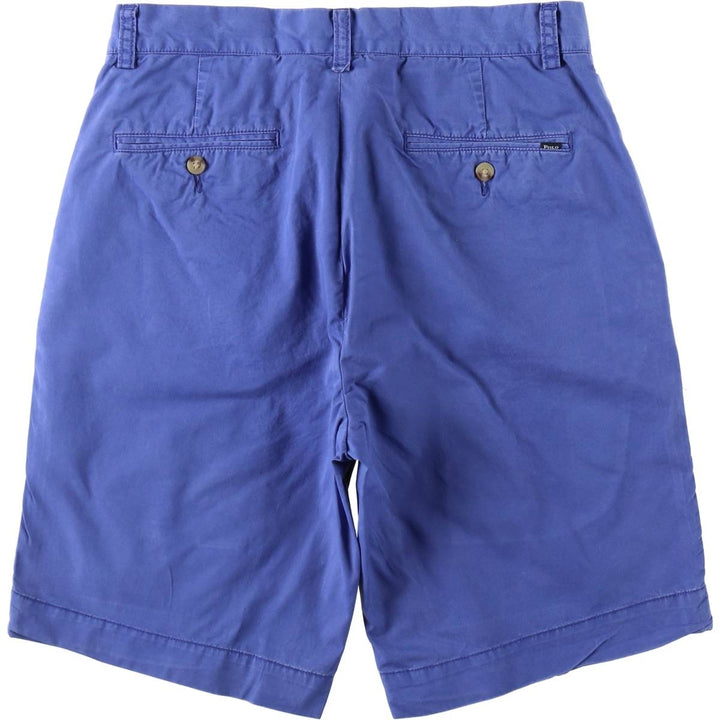 Ralph Lauren POLO by Ralph Lauren Chino Shorts Shorts Men's W30 equivalent cotton blue type Vintage Second Hand