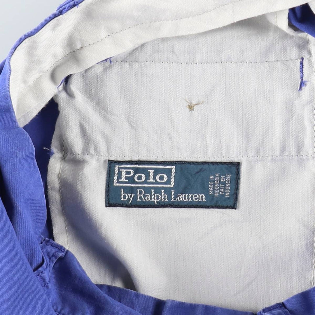 Ralph Lauren POLO by Ralph Lauren Chino Shorts Shorts Men's W30 equivalent cotton blue type Vintage Second Hand