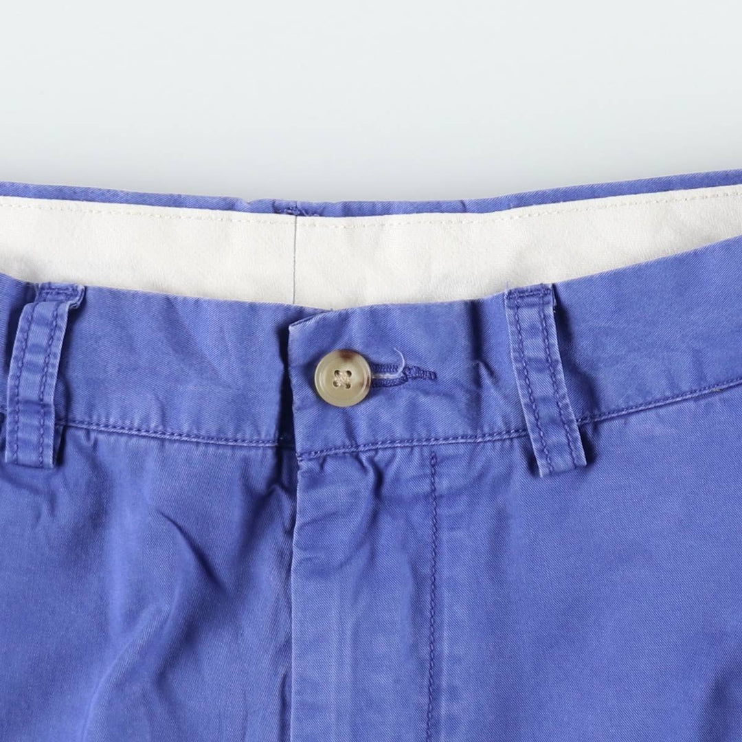 Ralph Lauren POLO by Ralph Lauren Chino Shorts Shorts Men's W30 equivalent cotton blue type Vintage Second Hand