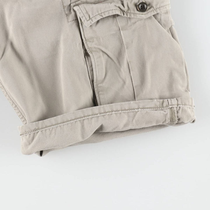 Levi's 12463-0022 Cargo Shorts, Made in Bangladesh, Men's Size W36 (approx.) cotton Beige type Vintage Second Hand