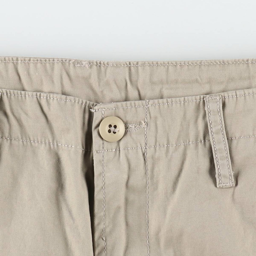 Levi's cargo shorts, men's size W37 (approx.) cotton Beige type Vintage Second Hand
