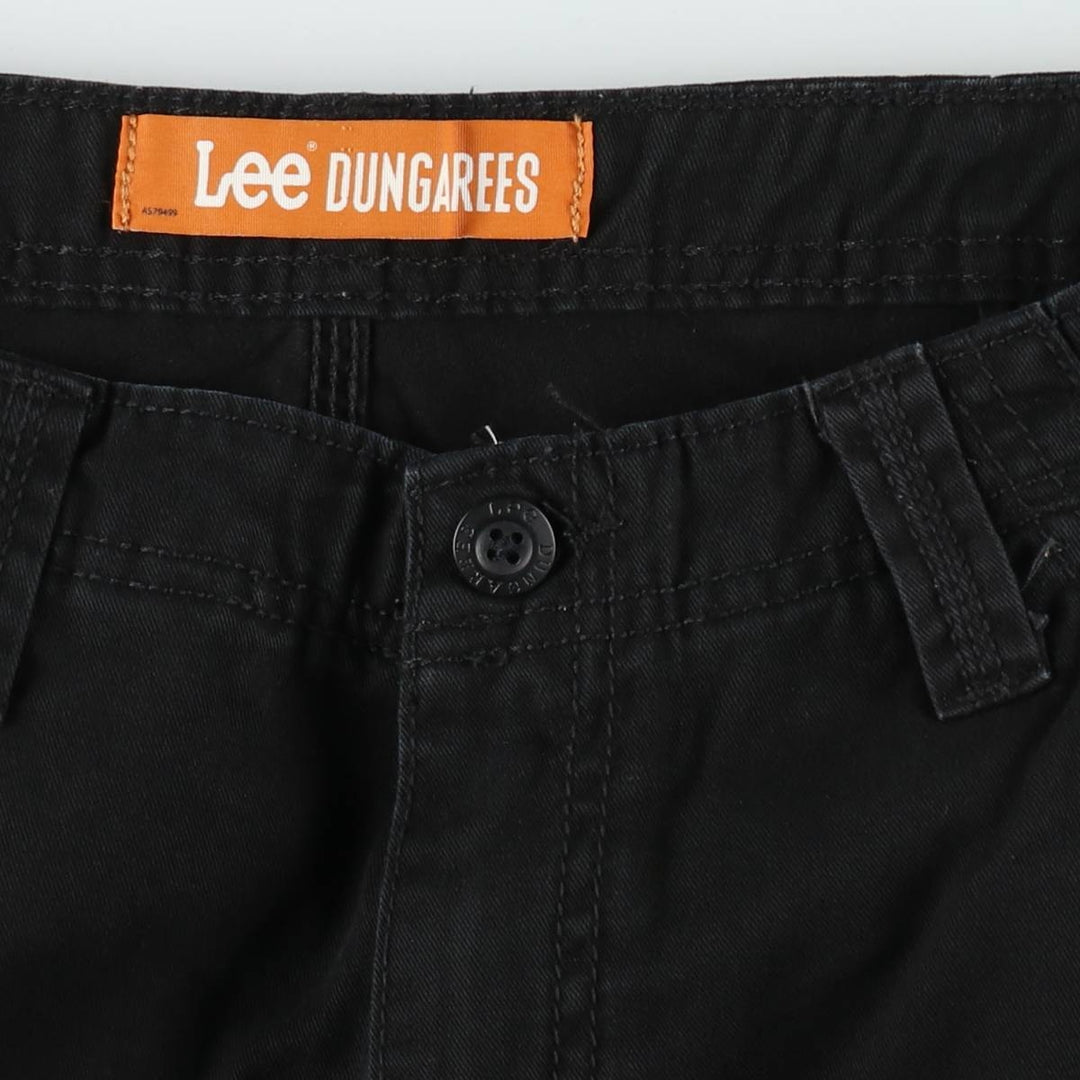 Levi's DUNGAREES Cargo Shorts, Men's Size W32 (approx.) cotton black type Vintage Second Hand