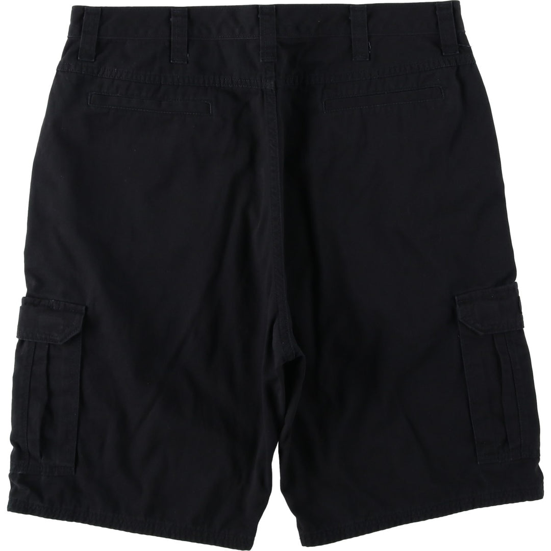 Wrangler cargo shorts, men's size W36 (approx.) cotton black type Vintage Second Hand