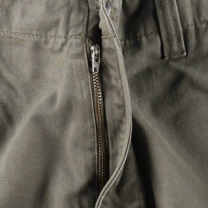 Eddie Bauer cargo shorts, men's size W37 (approx.) cotton Khaki type Vintage Second Hand
