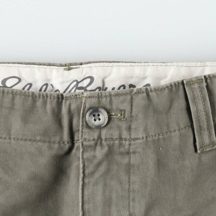 Eddie Bauer cargo shorts, men's size W37 (approx.) cotton Khaki type Vintage Second Hand