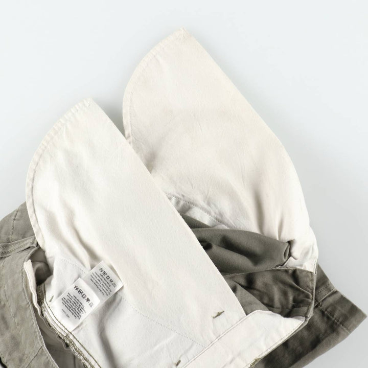 Eddie Bauer cargo shorts, men's size W37 (approx.) cotton Khaki type Vintage Second Hand